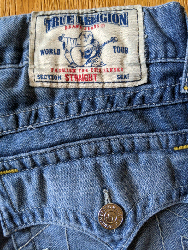 true religion pull on jeans